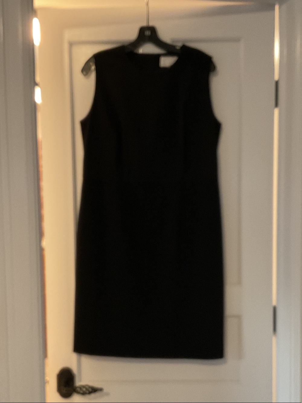Boss Black Sleeveless Sheath Dress